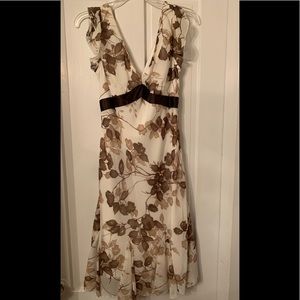 Teeze me Vneck Floral Print Dress